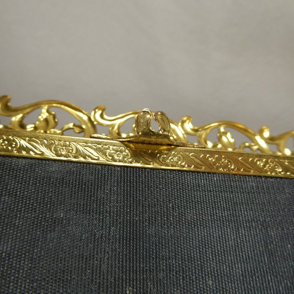 Vintage 16x11 Ornate Gold Mirrored Vanity Tray - Picture 6 of 10